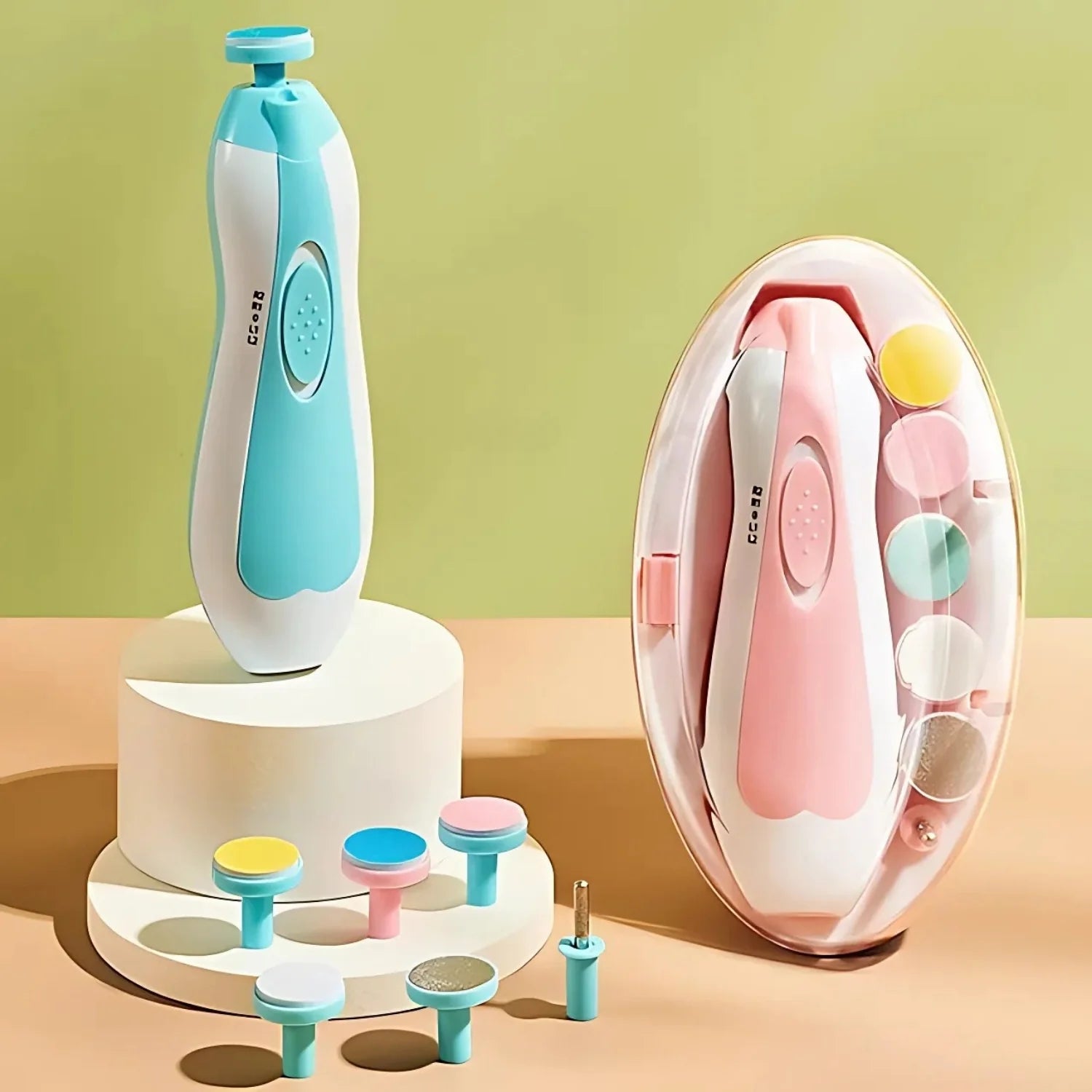 Baby Nail Grooming Kit | 2 Speed | 6 Heads