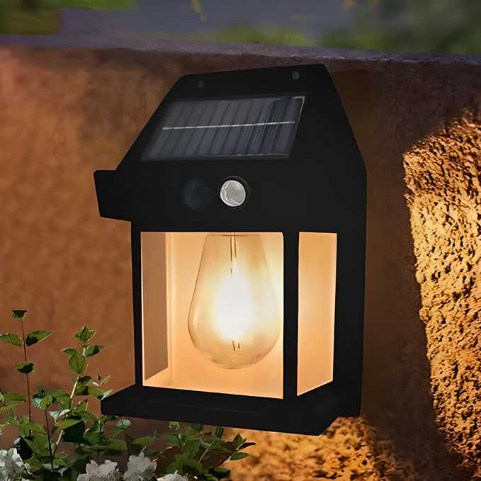 Solar Wall Light – Wireless Outdoor LED with Motion Sensor, 3 Modes & Waterproof Design