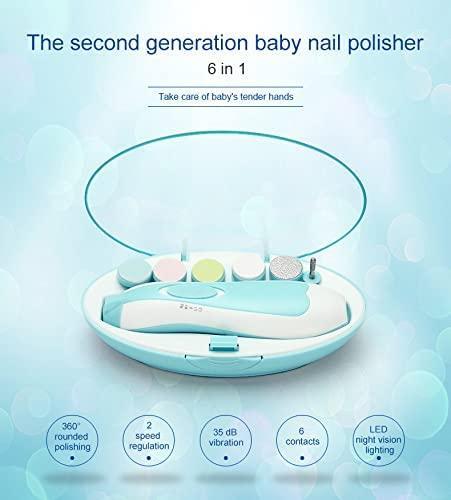 Baby Nail Grooming Kit | 2 Speed | 6 Heads